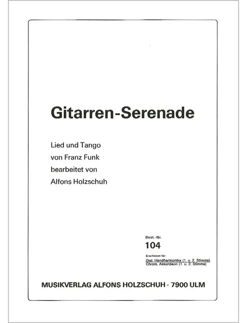 Gitarren Serenade